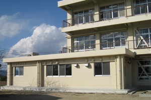 御原小学校給食調理室設置工事